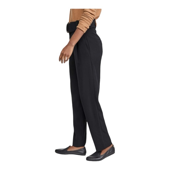 Vince | $345 Tapered Trouser Pant in Black, Size 6 - Picture 3 of 11